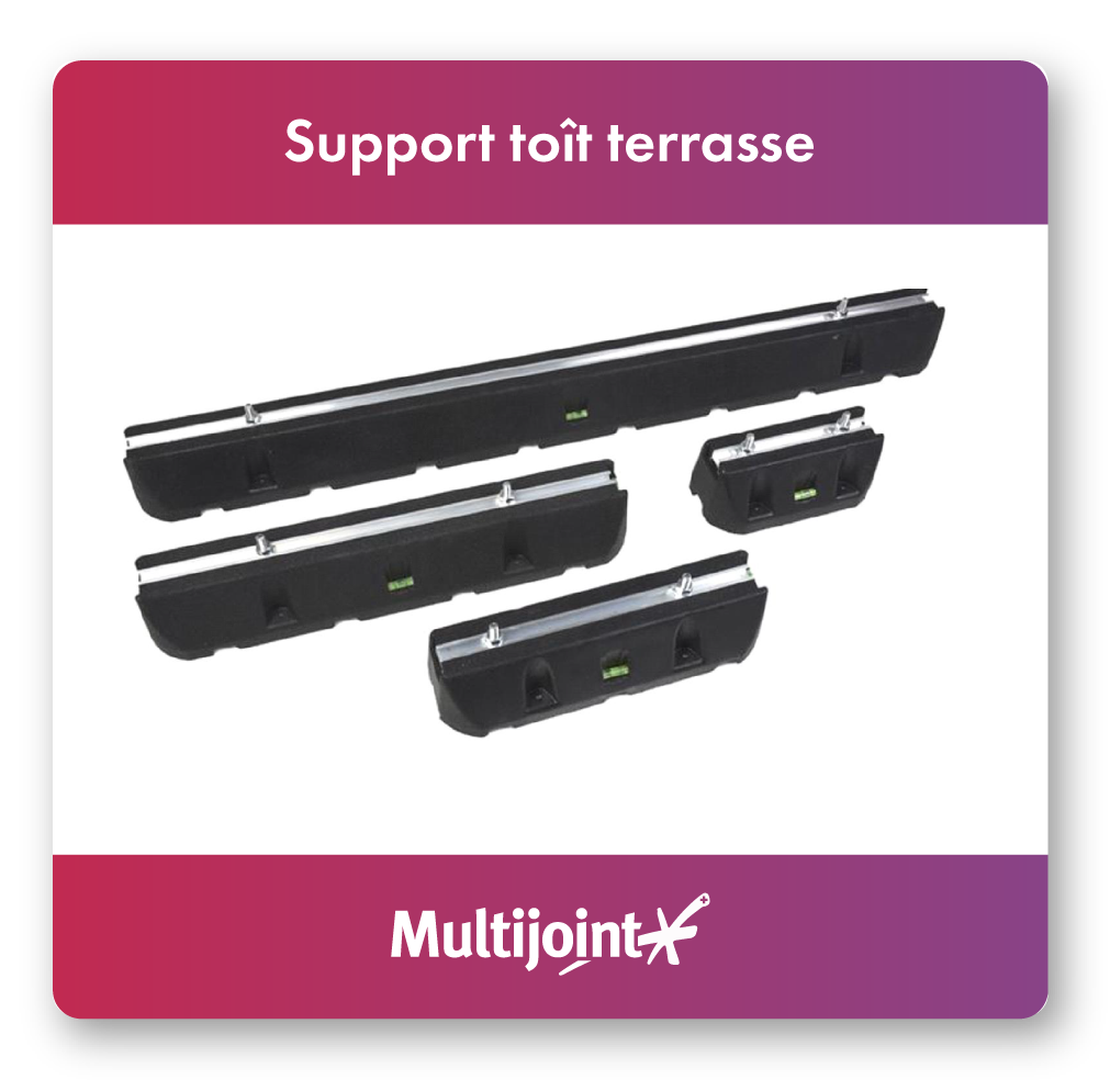 support toit terrasse