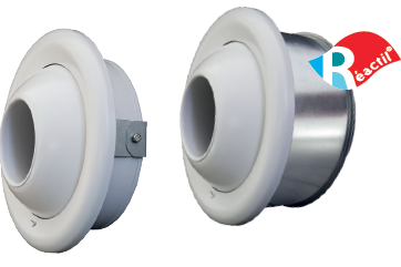 PERLYS DESIGN / PERLYS DESIGN RÉACTIL - Buse de soufflage design longue portée