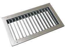 SDN_V_GALVA | Grille simple déflexion – gaine rectangulaire Cairox